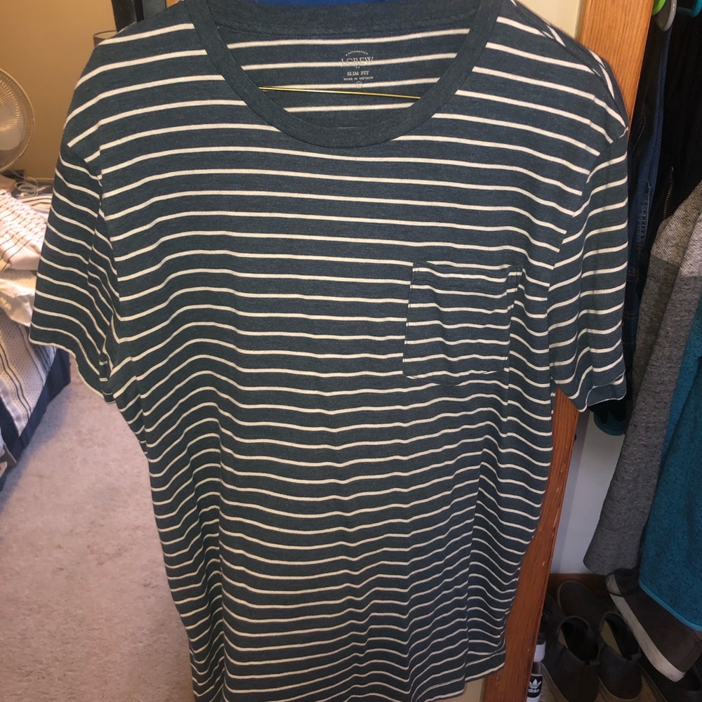 Men’s J Crew striped shirt
